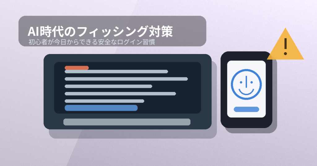 AI時代のフィッシング詐欺とパスキー入門：初心者が今日からできる安全なログイン習慣
